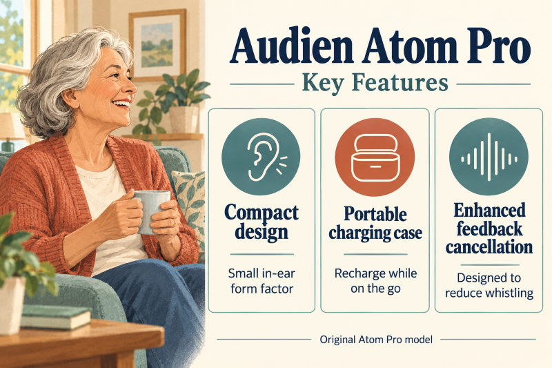 Audien Atom Pro key features