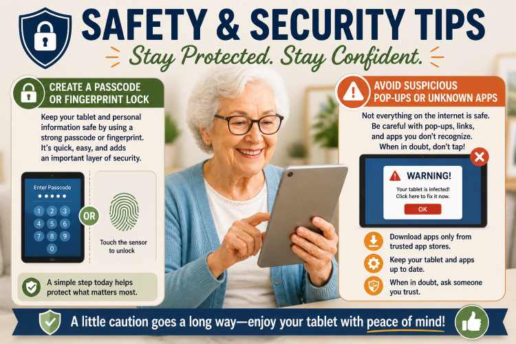 Safety and security tips