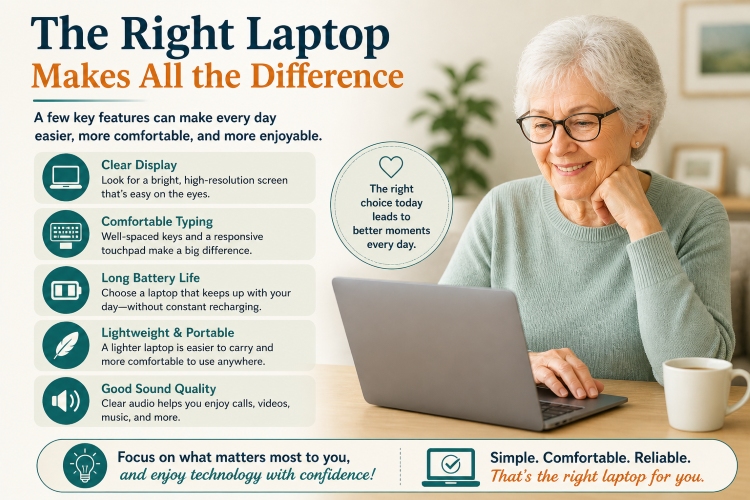 Key features for the right laptop