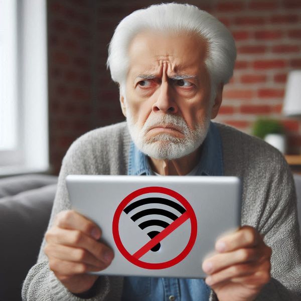 A senior confused about setting up Home Wi‑Fi