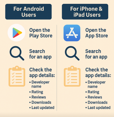 Tips to safely download apps