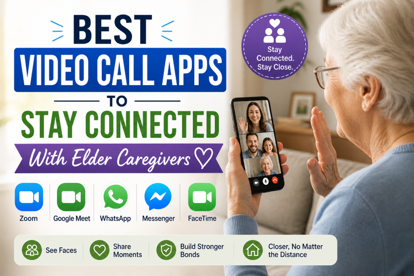 Best Video Call Apps To Stay Connected With Elder Caregivers