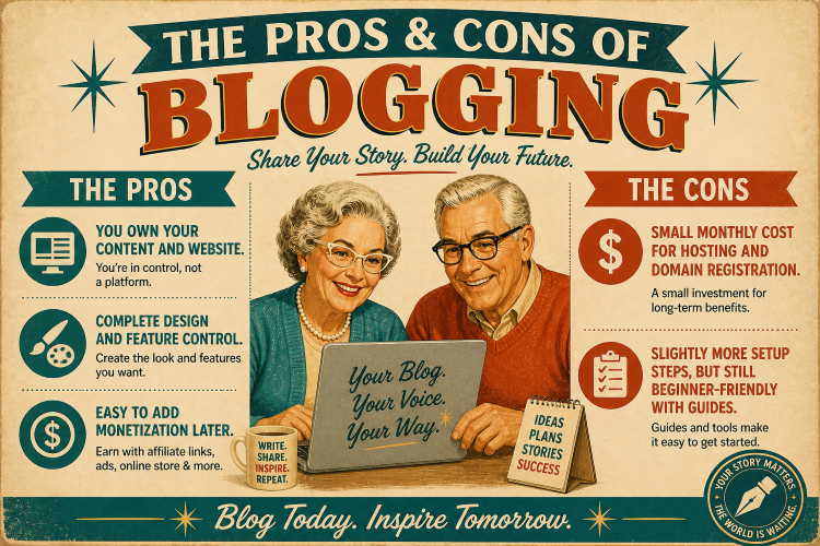 Blogging the pros and cons