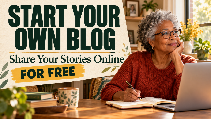How To Start Your Own Blog To Share Your Stories Online For Free