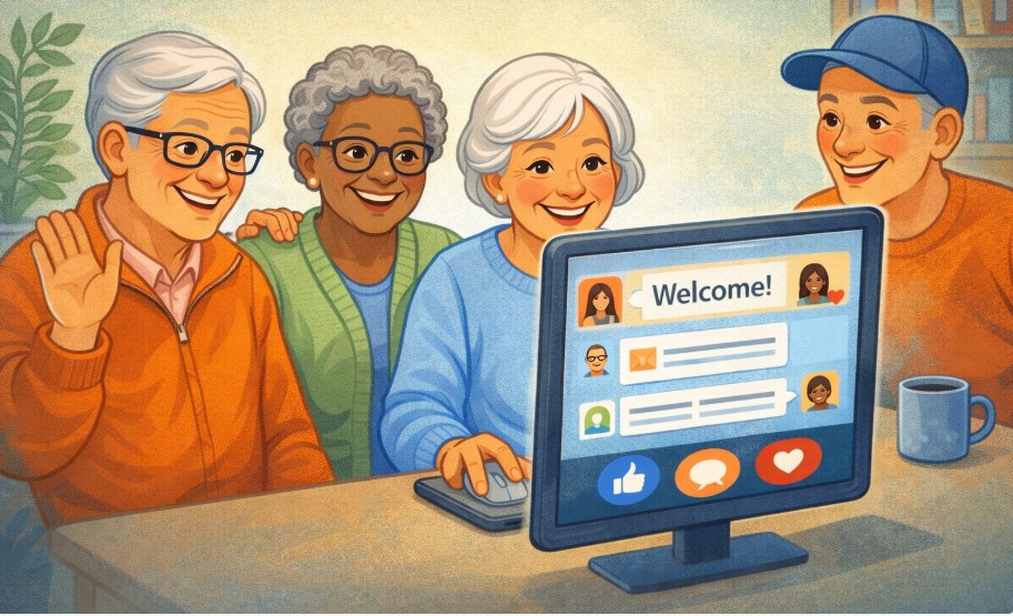 Online Communities for older adults