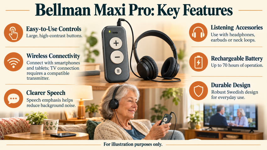 Bellman Maxi Pro key features