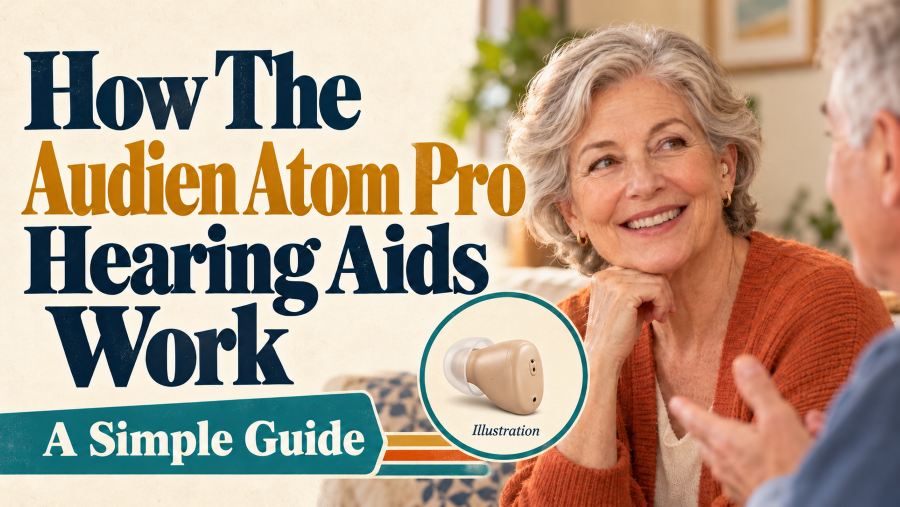 How The Audien Atom Pro Hearing Aids Work