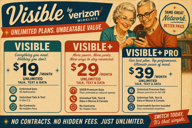 Visible by Verizon Plans