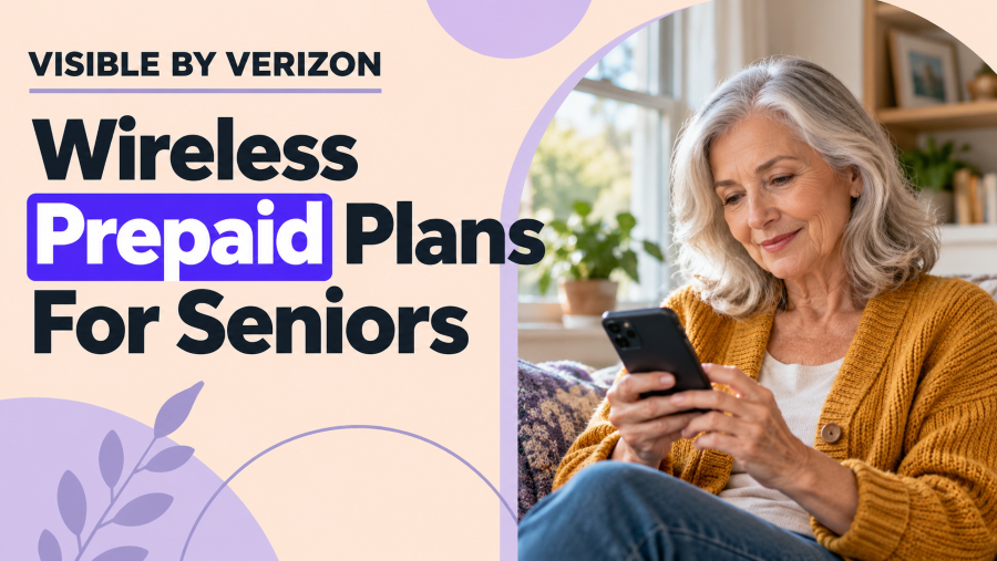Visible By Verizon Wireless Prepaid Plans For Seniors