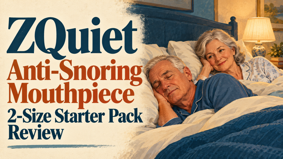 ZQuiet Anti-Snoring Mouthpiece 2-Size Starter Pack Review