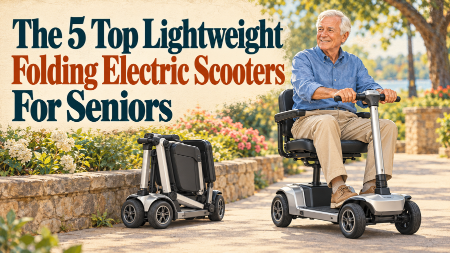 The 5 Top Lightweight Folding Electric Scooters For Seniors