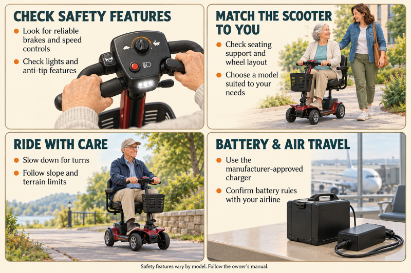 Folding Mobility Scooters Safety for Seniors