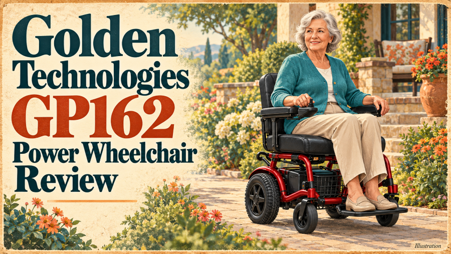 Golden Technologies Scooter-Powered Wheelchair GP162