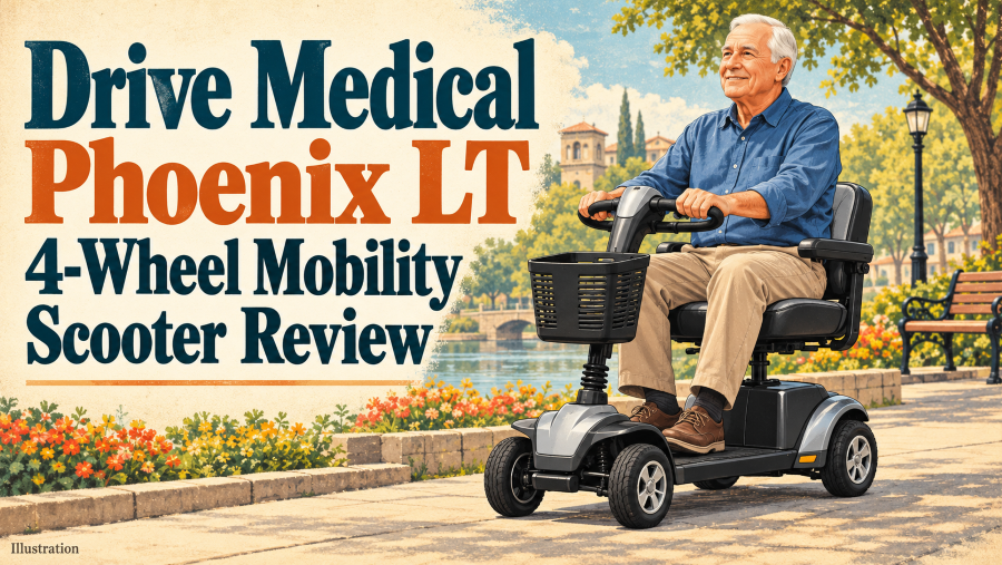Drive Medical Phoenix LT 4-Wheel Mobility Scooter Review