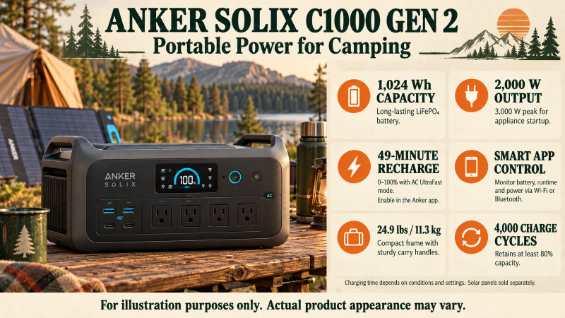 Anker SOLIX C1000 Gen 2