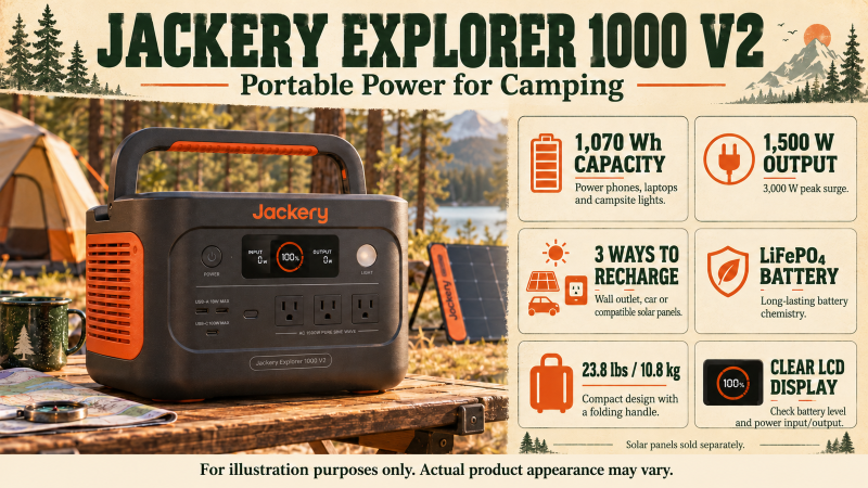 Top-Rated Solar Generators for Camping