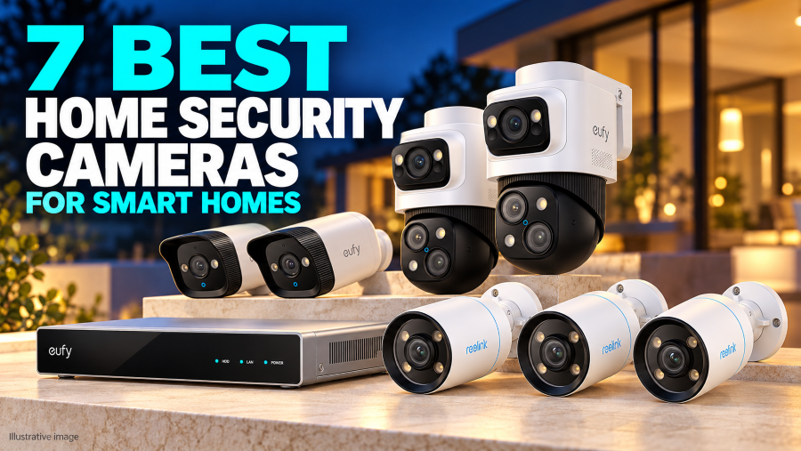 The 7 Best Home Security Cameras For Smart Homes