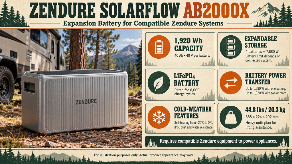 SolarFlow AB2000X Portable Power Station