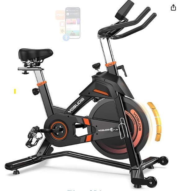 YOSUDA Magnetic Exercise Bike