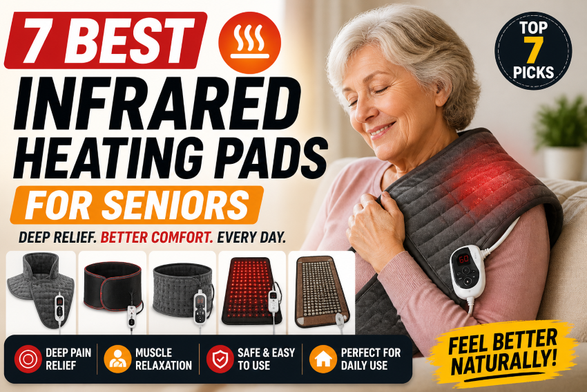 7 Best Infrared Heating Pads for Seniors