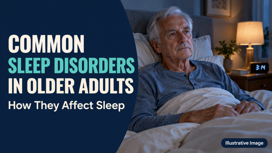 Common Sleep Disorders In The Elderly And How They Affect Sleep