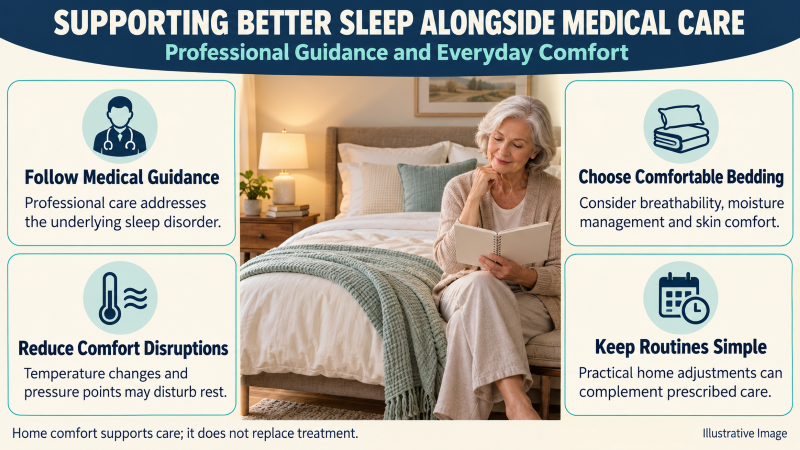 Home comfort for better sleep