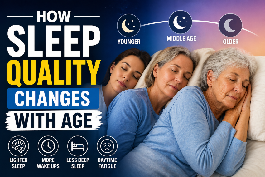 How Sleep Quality Changes With Age