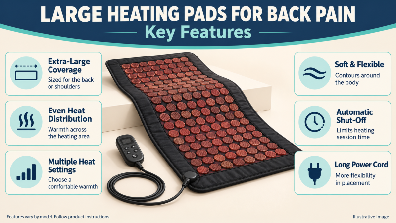 Large Heating Pads for Back Pain