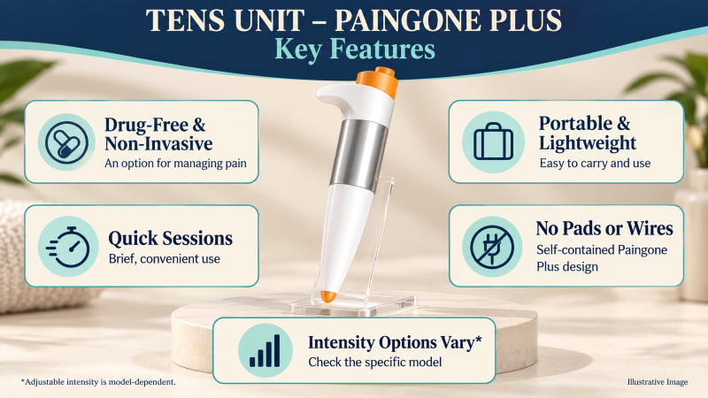 Paingone Plus key features 