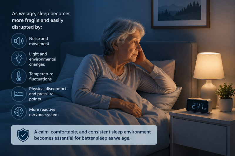 Sleep issues with age