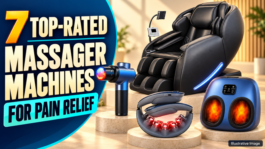 7 Top-Rated Massager Machines For Pain Relief