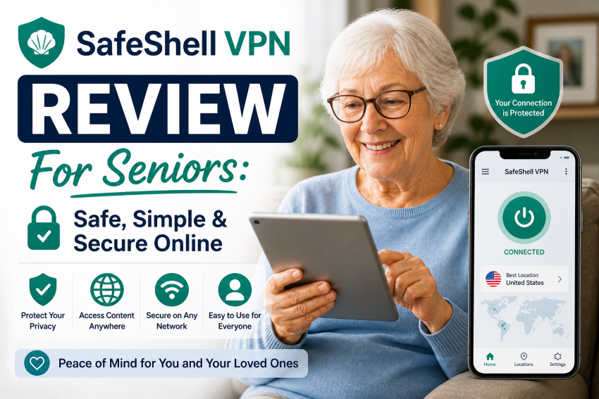 SafeShell VPN Review For Seniors