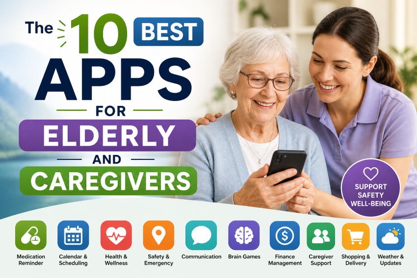 The 10 Best Apps For Elderly And Caregivers