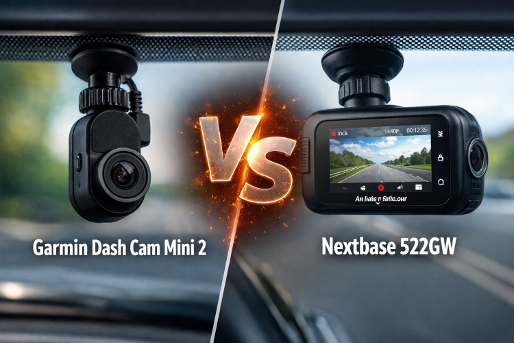 Garmin Dash Cam Mini 2 Vs Nextbase 522GW 