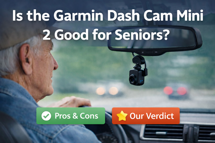 Is The Garmin Dash Cam Mini 2 Good For Seniors