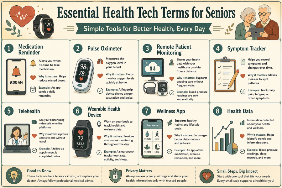 Essential health tech for seniors