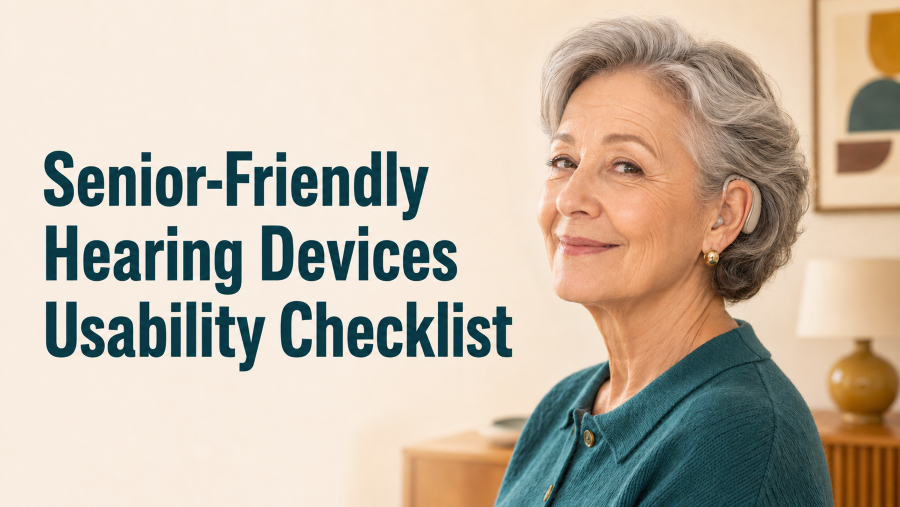 Senior-Friendly Hearing Devices Usability Checklist
