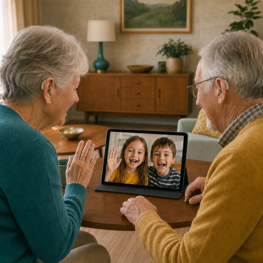 Older adults friendly hearing aids