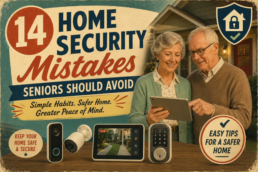 Common Home Security Mistakes Seniors Should Know
