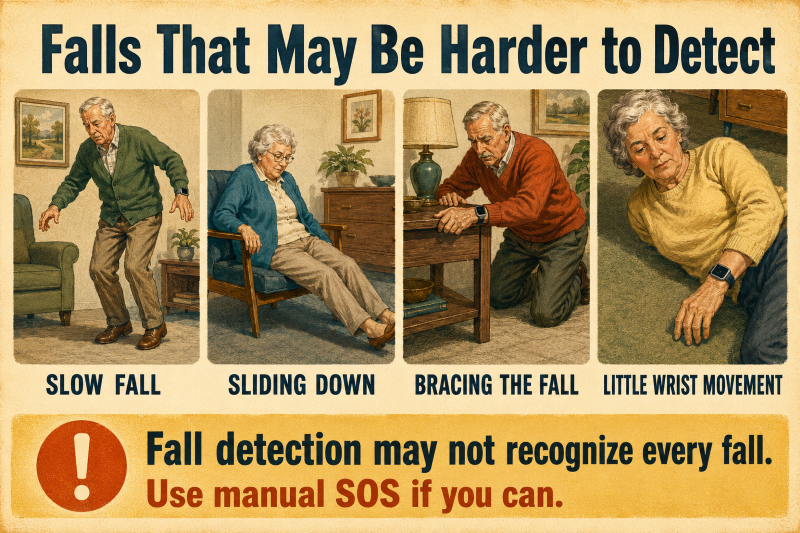 Can a Smartwatch Detect Every Fall?