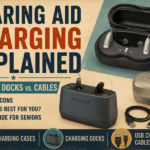 Hearing Device Charging Systems Compared: Cases, Docks & Cables
