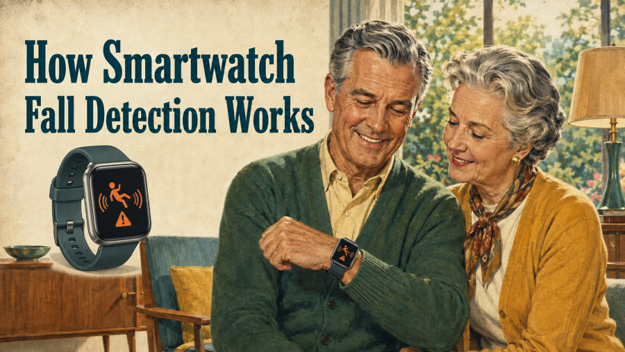 How Smartwatch Fall Detection Works For Older Adults